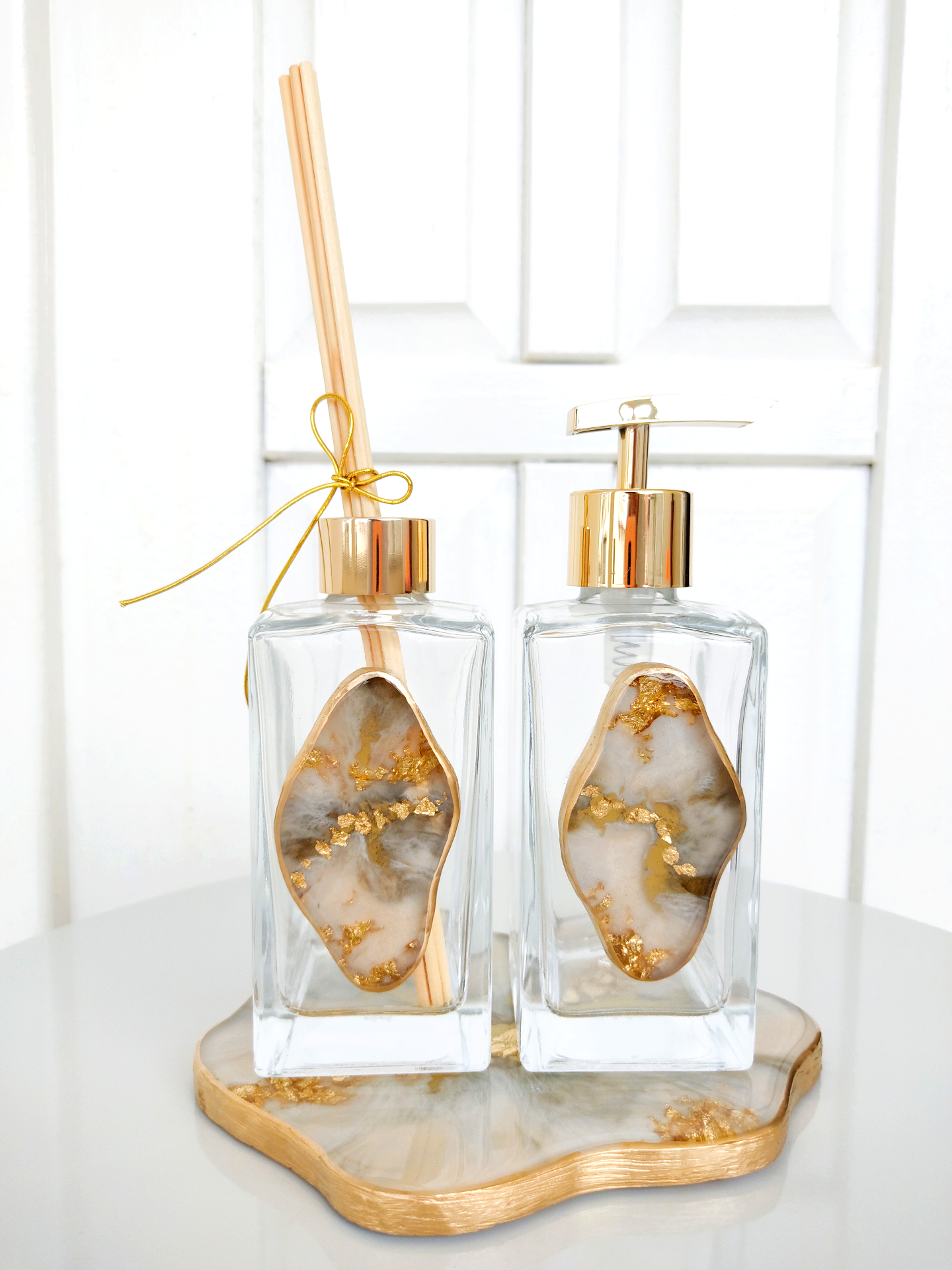 Combo Lavabo | Linha Fleur Gold