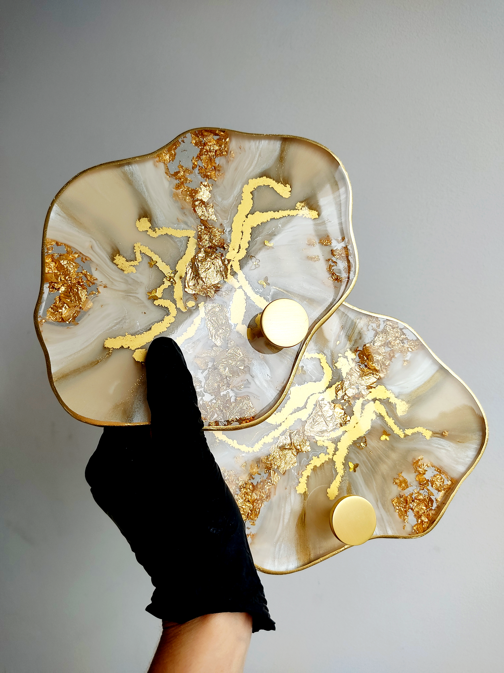 Porta toalhas | Linha Fleur Gold