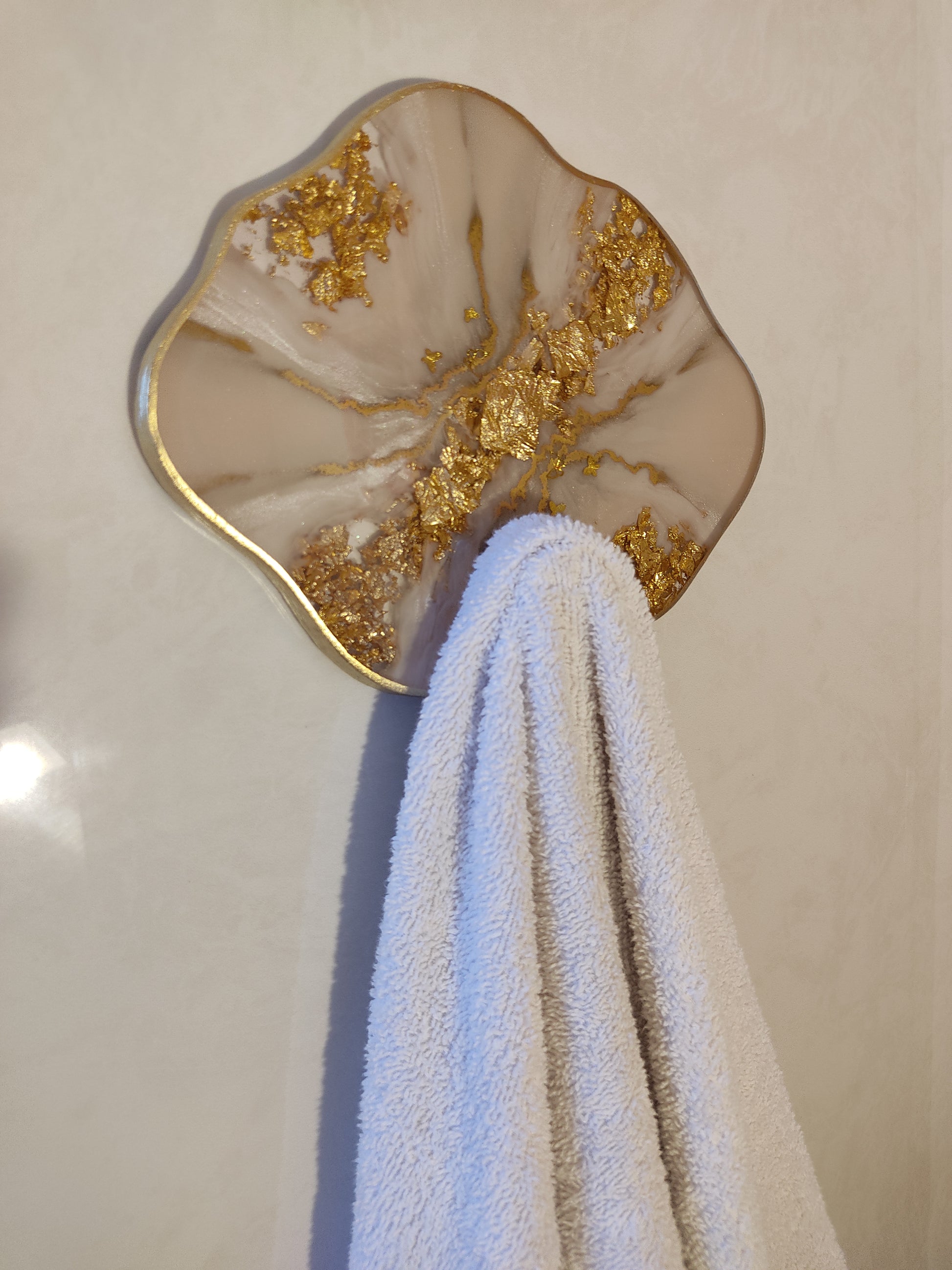 Porta toalhas | Linha Fleur Gold