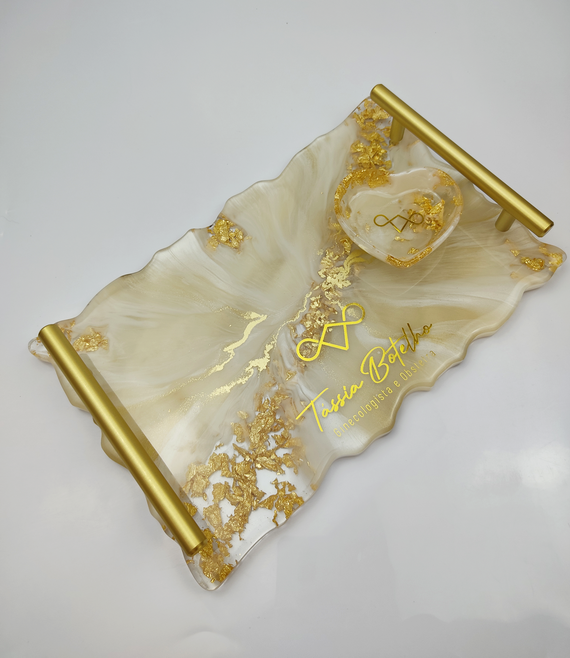 Kit Aura Gold M | Linha Fleur Gold