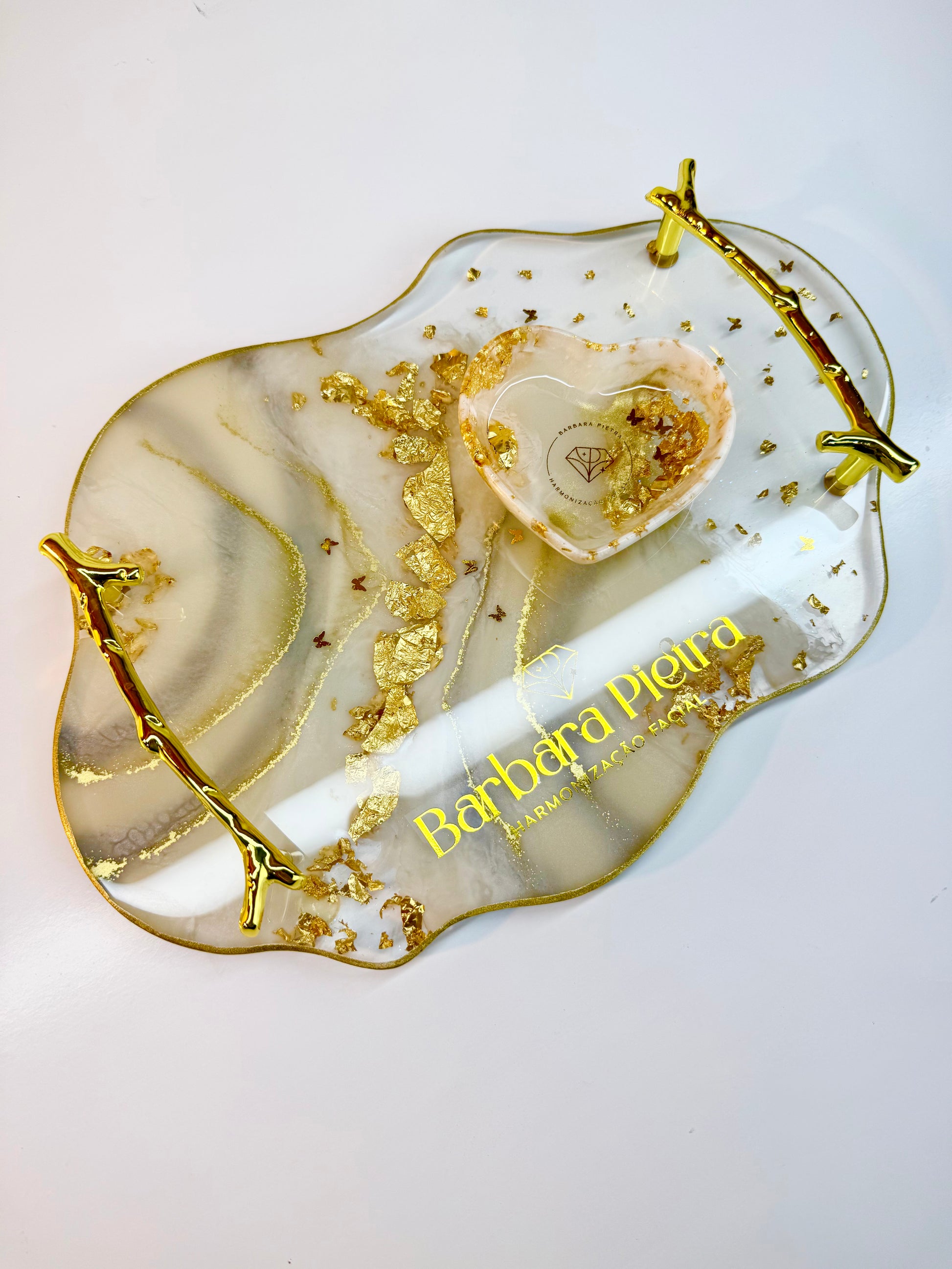 Kit de Servir Aurora | Linha Fleur Gold