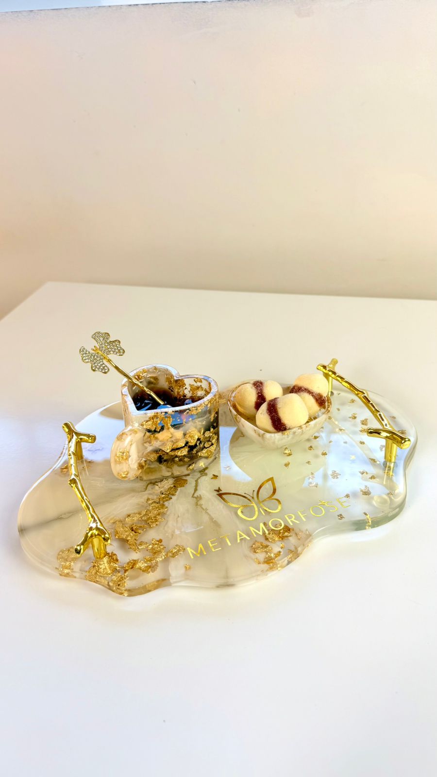 Xícara Amour Gold