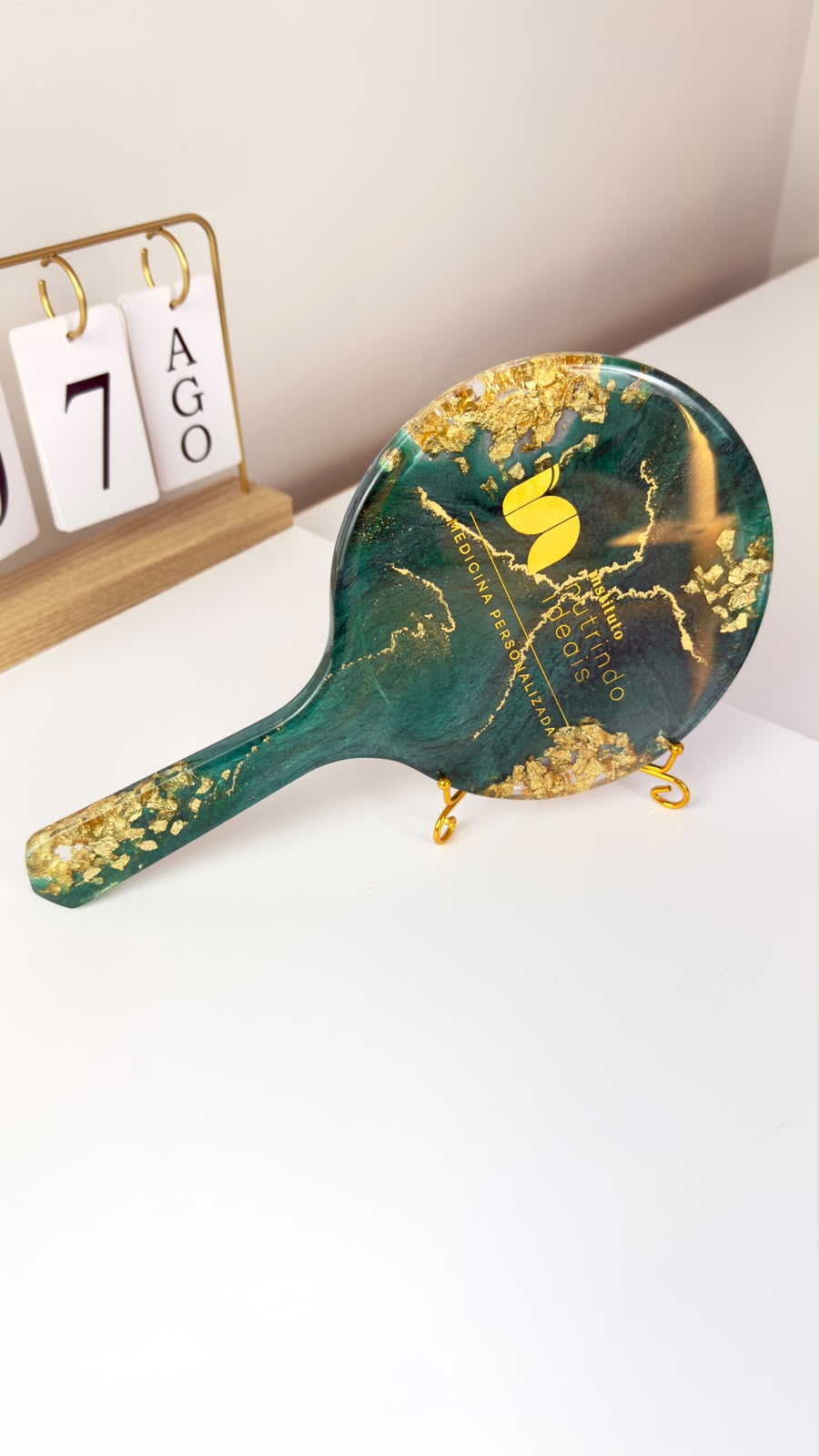 Espelho Signature | Fleur Gold