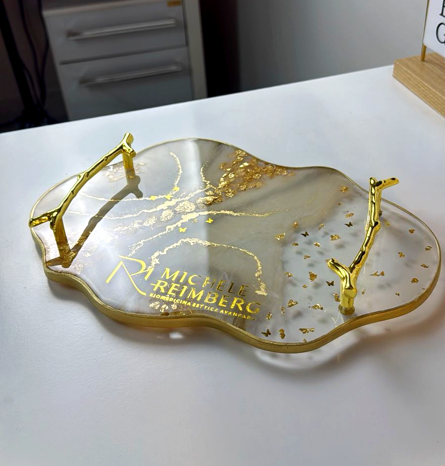 Kit de Servir Aurora | Linha Fleur Gold