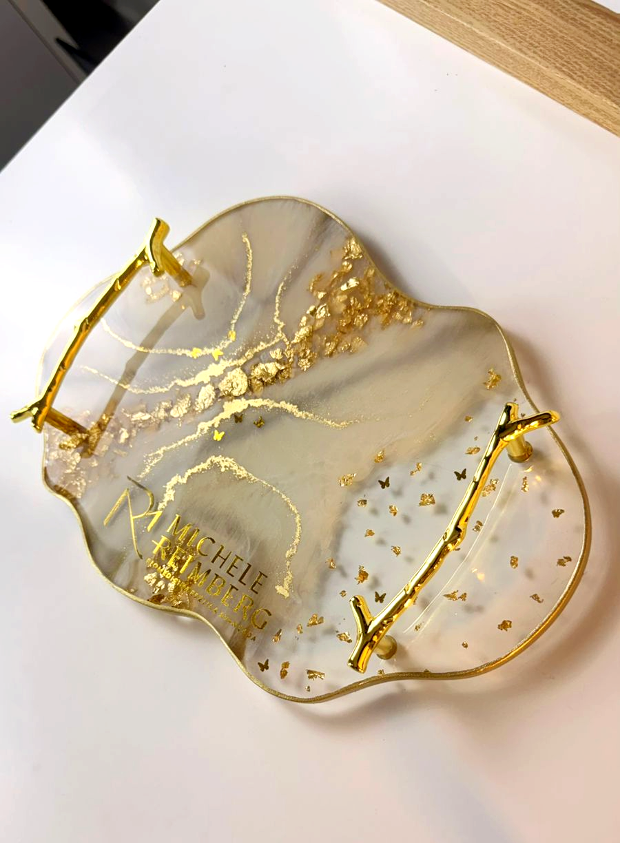 Kit de Servir Aurora | Linha Fleur Gold