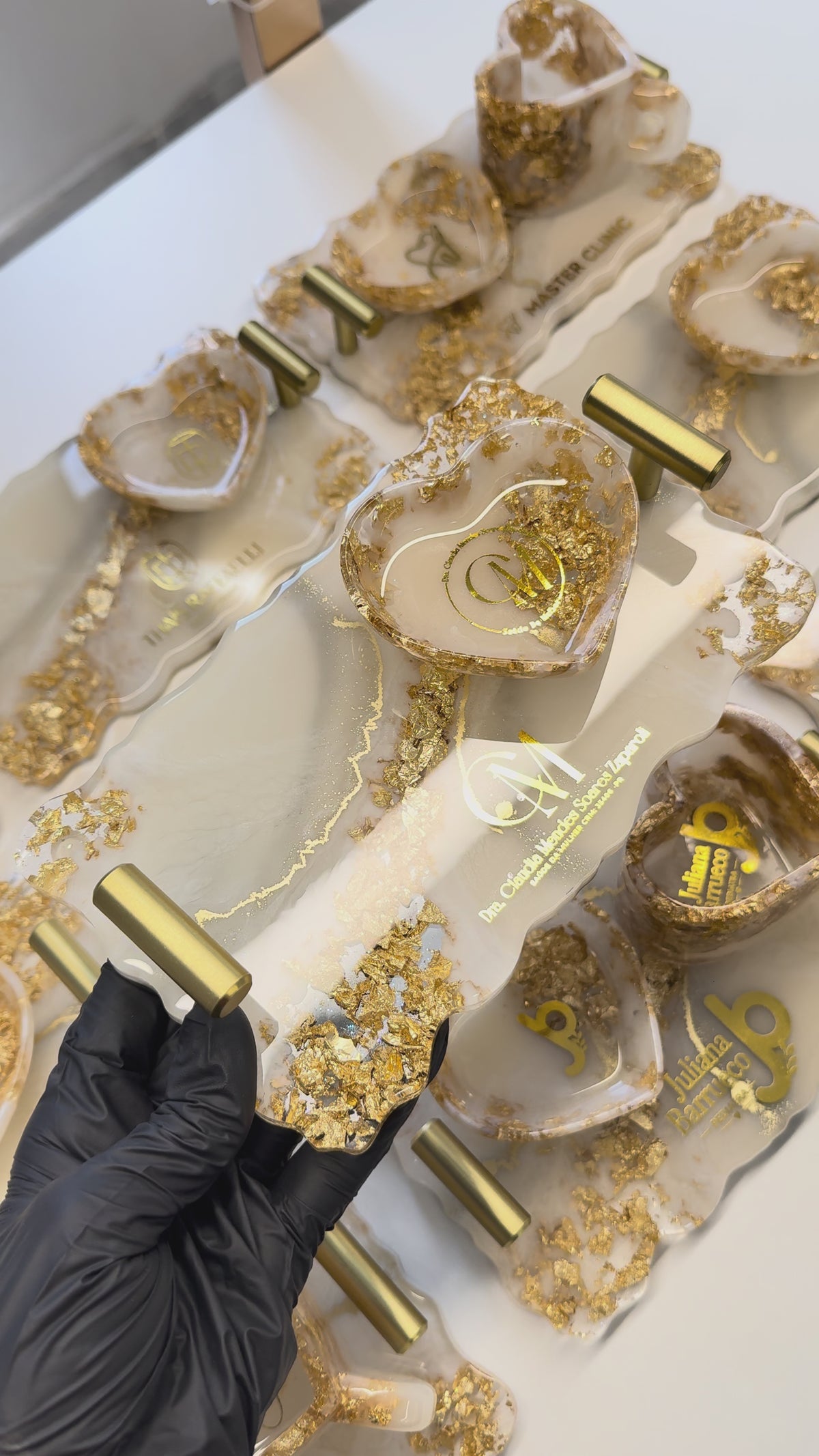 Kit Aura Gold P | Linha Fleur Gold